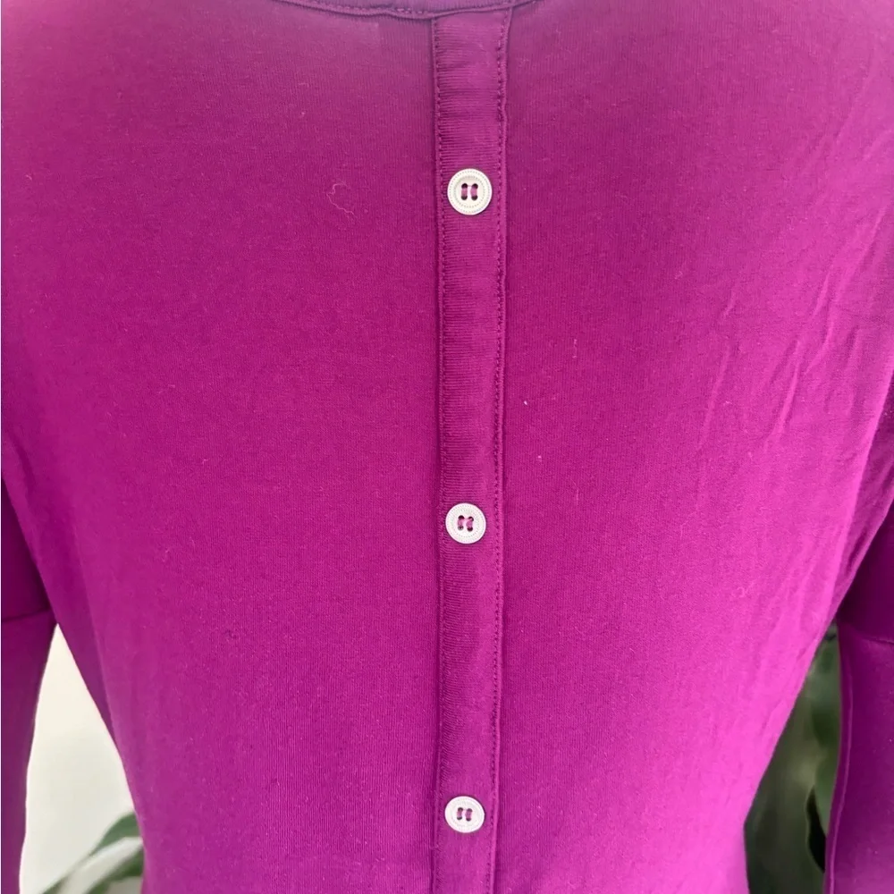 VENUS Rich Plum Long Sleeve Top